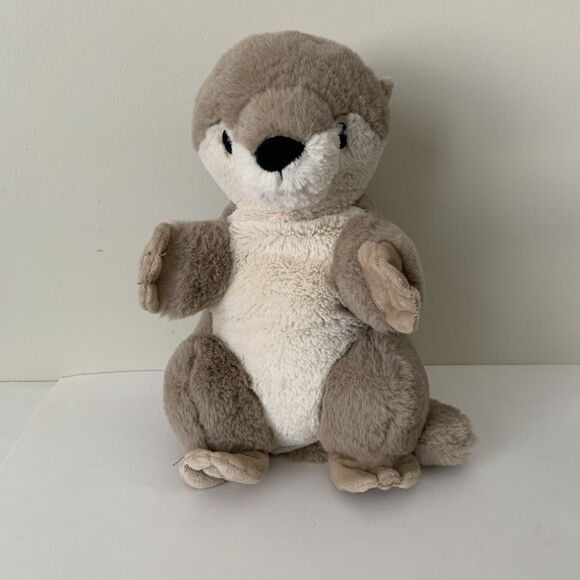 Warmies Otter Weighted Plush Stuffed Animal Microwaveable Lavender Scent - Picture 1 of 12